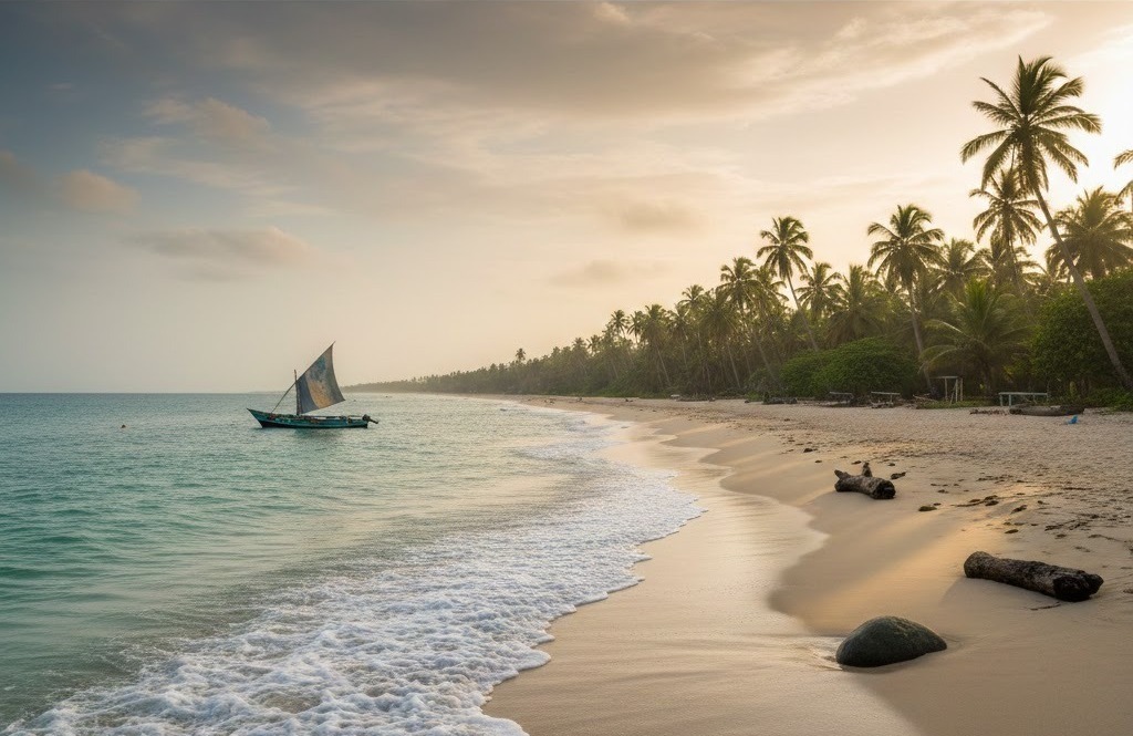 lovely coast line ...